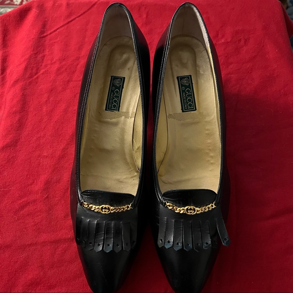 Vintage Gucci Pumps - Picture 1 of 9
